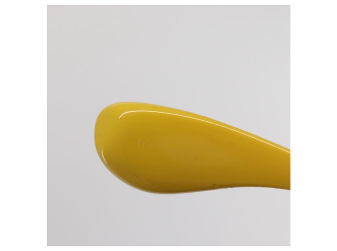 Gafas de sol LOEWE de plástico Amarillo Auth 149902M - vista 9
