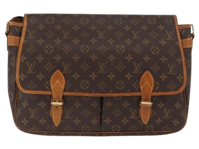 LOUIS VUITTON Monogram Gibeciere GM Borsa a Spalla M42246 LV Auth ka2055 Monogramma - vista 13