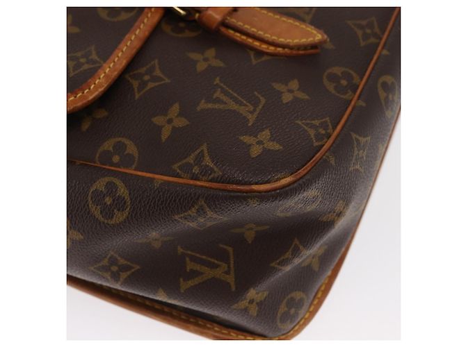 LOUIS VUITTON Monogram Gibeciere GM Borsa a Spalla M42246 LV Auth ka2055 Monogramma - vista 15