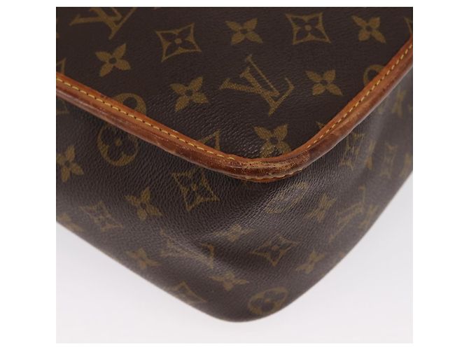 LOUIS VUITTON Monogram Gibeciere GM Borsa a Spalla M42246 LV Auth ka2055 Monogramma - vista 17