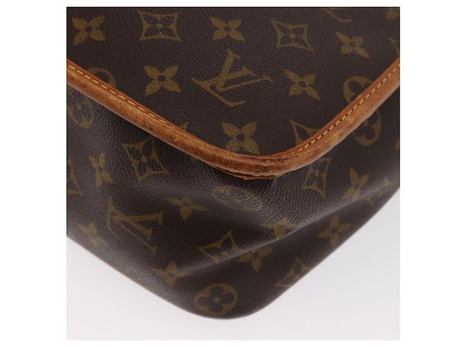 LOUIS VUITTON Monogram Gibeciere GM Borsa a Spalla M42246 LV Auth ka2055 Monogramma - vista 18