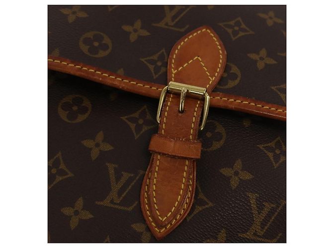 LOUIS VUITTON Monogram Gibeciere GM Borsa a Spalla M42246 LV Auth ka2055 Monogramma - vista 19