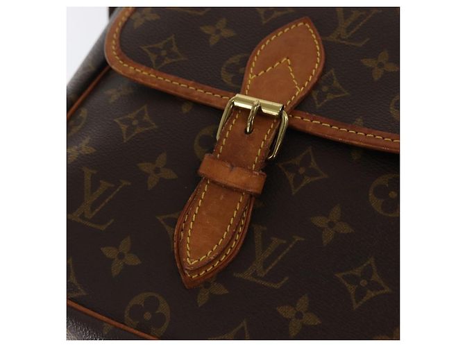 LOUIS VUITTON Monogram Gibeciere GM Borsa a Spalla M42246 LV Auth ka2055 Monogramma - vista 20