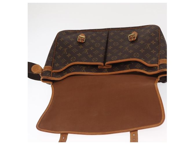 LOUIS VUITTON Monogram Gibeciere GM Borsa a Spalla M42246 LV Auth ka2055 Monogramma - vista 21