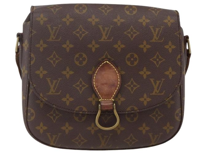 LOUIS VUITTON Borsa a Spalla Monogram Saint Cloud GM M51242 LV Auth bs33032 Monogramma - vista 13