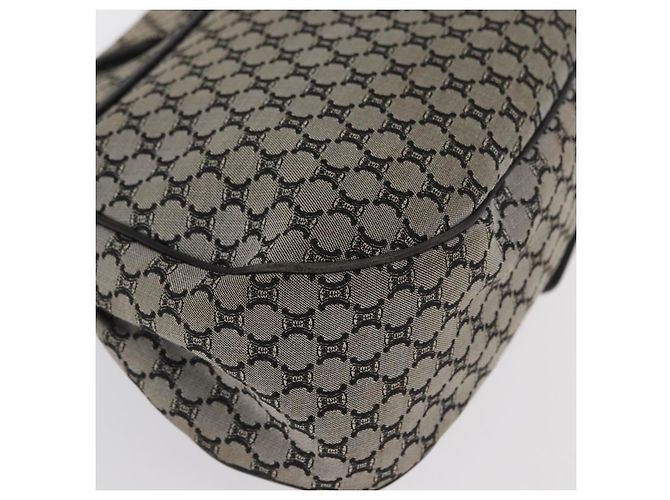 Céline CELINE Macadam Canvas Handtasche Beige Silber Auth ep13183 - Ansicht 15