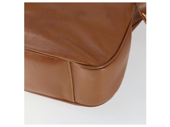 Borsa a Spalla in Pelle Gucci Bamboo 2way Marrone Oro 001 1781 1577 Auth th6578 D'oro - vista 17