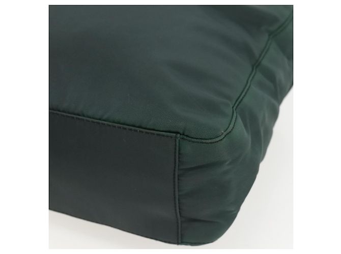Prada Tote Tasche aus Nylon Grün Authentisch 170398 - Ansicht 14