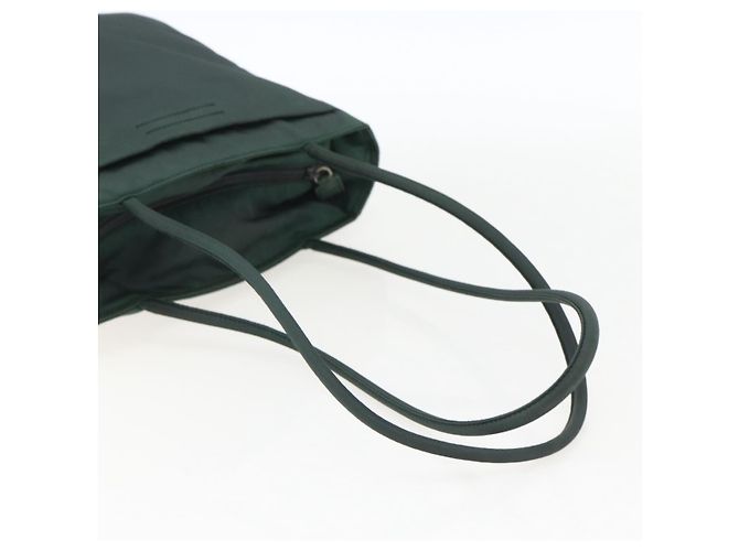 Prada Tote Tasche aus Nylon Grün Authentisch 170398 - Ansicht 7