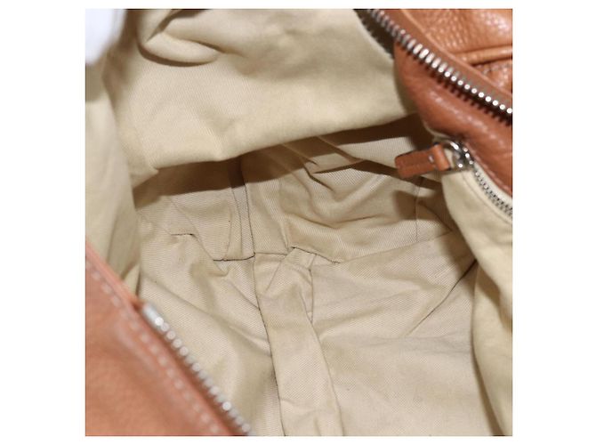 Chloé Borsa a mano Chloe Paddington in pelle marrone oro argento Auth BA9967V D'oro - vista 23