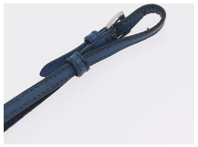 PRADA Tasche aus Nylon hellblau Silber authentisch 170492 - Ansicht 8