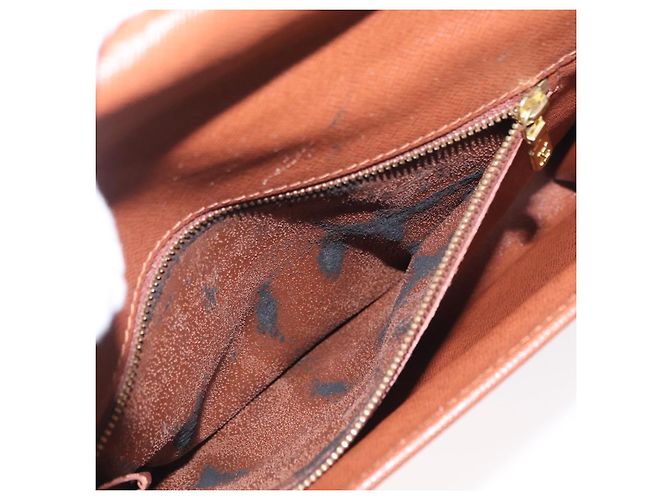 LOUIS VUITTON Borsa a Spalla Monogram Bordeaux 27 M51797 LV Auth ep13165 Monogramma - vista 11