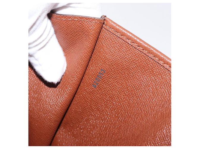 LOUIS VUITTON Borsa a Spalla Monogram Bordeaux 27 M51797 LV Auth ep13165 Monogramma - vista 12