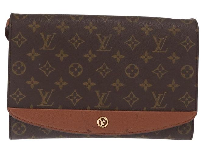 LOUIS VUITTON Borsa a Spalla Monogram Bordeaux 27 M51797 LV Auth ep13165 Monogramma - vista 13