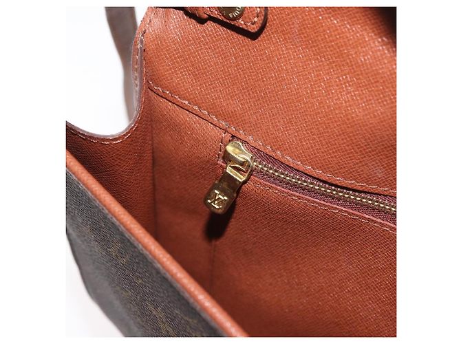 LOUIS VUITTON Borsa a Spalla Monogram Bordeaux 27 M51797 LV Auth ep13165 Monogramma - vista 22