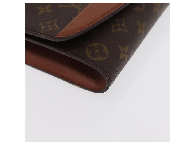 LOUIS VUITTON Borsa a Spalla Monogram Bordeaux 27 M51797 LV Auth ep13165 Monogramma - vista 9