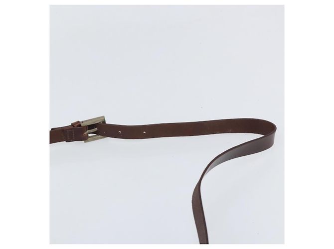 Borsa a Spalla in Tela Zucca FENDI Nera Marrone Auth 170451 Nero - vista 8