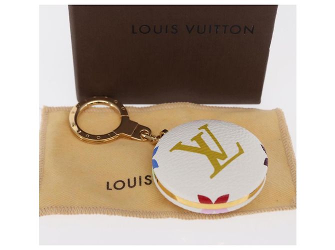 LOUIS VUITTON Monogram Multicolor Astropill Charm Weiß M51911 LV Auth 163476SAV - Ansicht 12