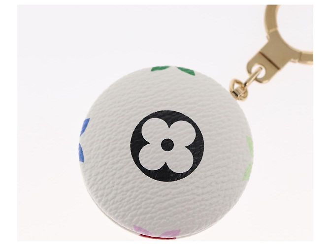 LOUIS VUITTON Monogram Multicolor Astropill Charm Weiß M51911 LV Auth 163476SAV - Ansicht 6