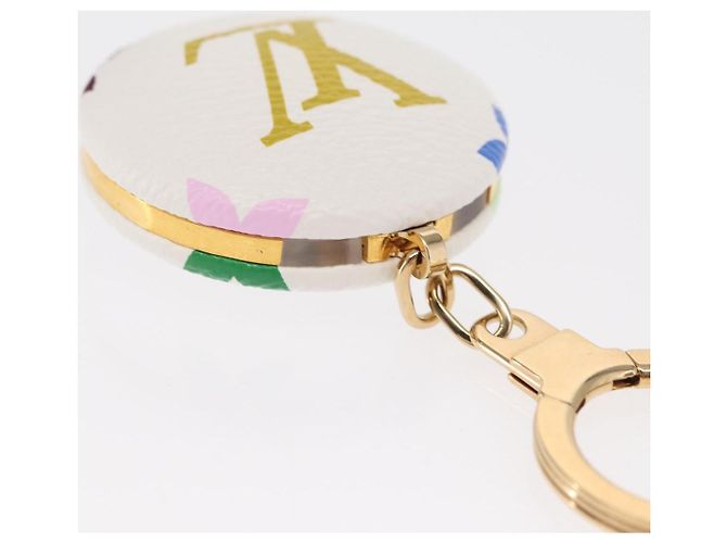 LOUIS VUITTON Monogram Multicolor Astropill Charm Weiß M51911 LV Auth 163476SAV - Ansicht 9