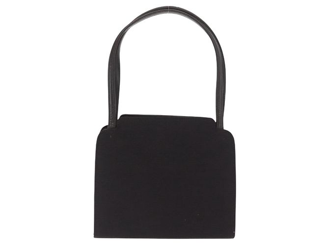 Borsa a mano GUCCI in tela marrone 000 0810 Auth ka2105 - vista 2