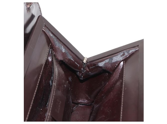 Borsa a mano GUCCI in tela marrone 000 0810 Auth ka2105 - vista 22