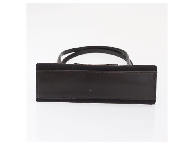 Borsa a mano GUCCI in tela marrone 000 0810 Auth ka2105 - vista 5
