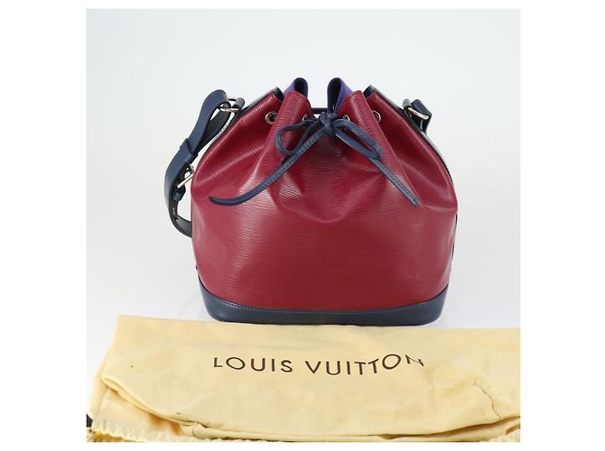 Noe LOUIS VUITTON Borsa a Spalla Petit Noé Epi Rosso Granata LV Auth 159837V Bordò - vista 12