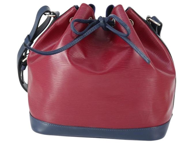 Noe LOUIS VUITTON Borsa a Spalla Petit Noé Epi Rosso Granata LV Auth 159837V Bordò - vista 13