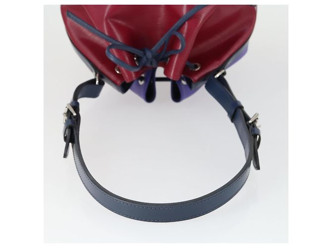 Noe LOUIS VUITTON Borsa a Spalla Petit Noé Epi Rosso Granata LV Auth 159837V Bordò - vista 7