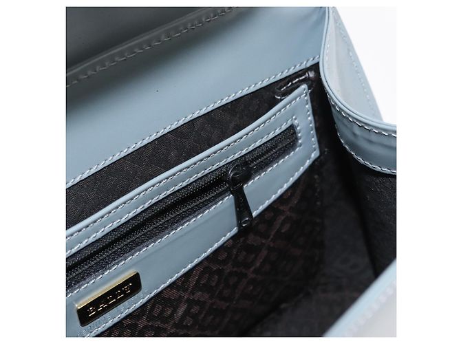 Bally Tote Bag aus Leder Grau Gold Auth BA10108 Braun Golden - Ansicht 21