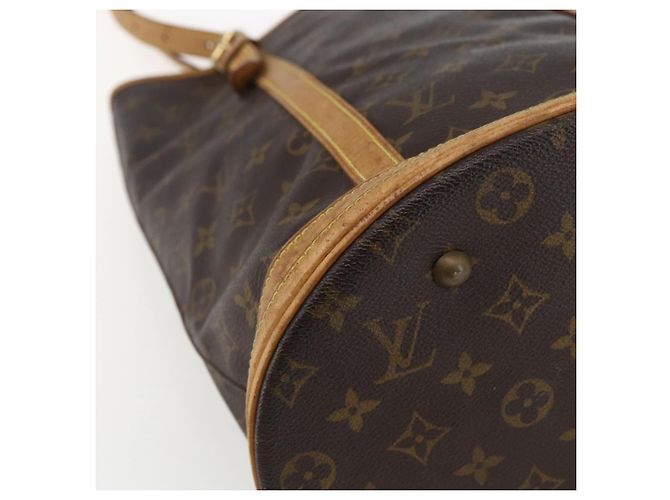 LOUIS VUITTON Borsa a Spalla Monogram Bucket GM M42236 LV Auth 170146 Monogramma - vista 14
