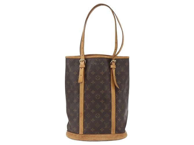 LOUIS VUITTON Borsa a Spalla Monogram Bucket GM M42236 LV Auth 170146 Monogramma - vista 2