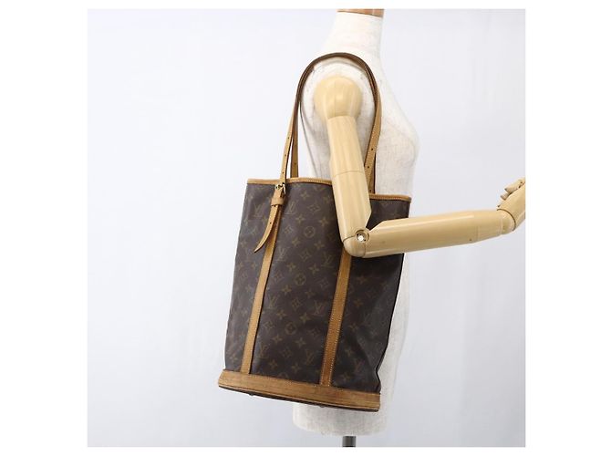 LOUIS VUITTON Borsa a Spalla Monogram Bucket GM M42236 LV Auth 170146 Monogramma - vista 22