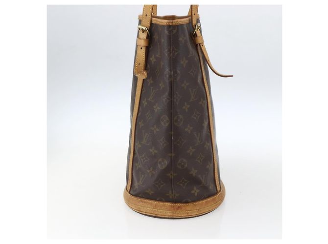 LOUIS VUITTON Borsa a Spalla Monogram Bucket GM M42236 LV Auth 170146 Monogramma - vista 4