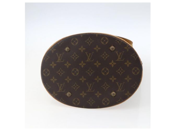 LOUIS VUITTON Borsa a Spalla Monogram Bucket GM M42236 LV Auth 170146 Monogramma - vista 5