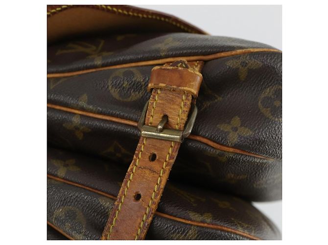 LOUIS VUITTON Borsa a Spalla Monogram Saumur 30 M42256 LV Auth BA10158 Monogramma - vista 19