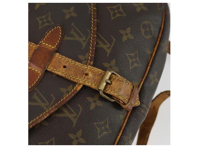 LOUIS VUITTON Borsa a Spalla Monogram Saumur 30 M42256 LV Auth BA10158 Monogramma - vista 22