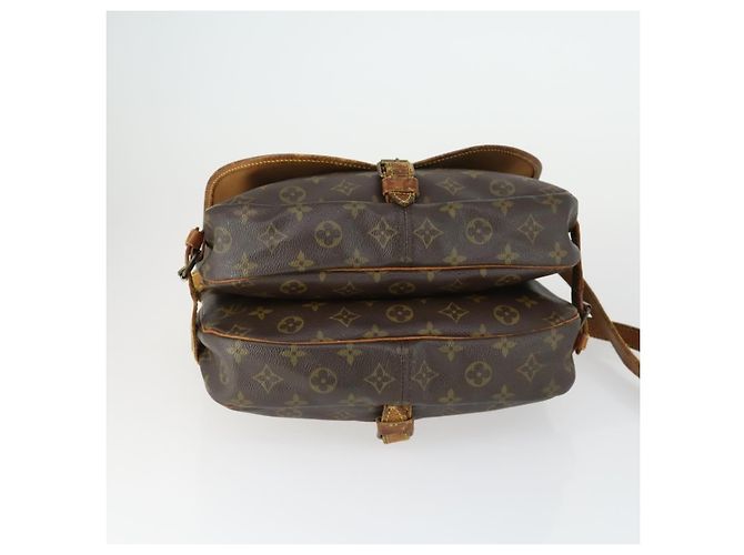 LOUIS VUITTON Borsa a Spalla Monogram Saumur 30 M42256 LV Auth BA10158 Monogramma - vista 5