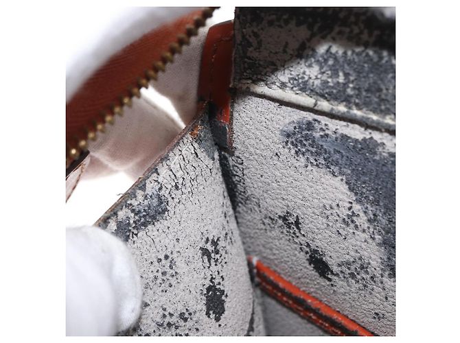 LOUIS VUITTON Borsa a Mano Epi Riviera Marrone M48183 LV Auth ep13237 - vista 12