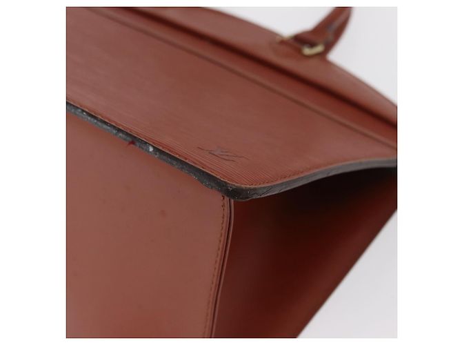 LOUIS VUITTON Borsa a Mano Epi Riviera Marrone M48183 LV Auth ep13237 - vista 15