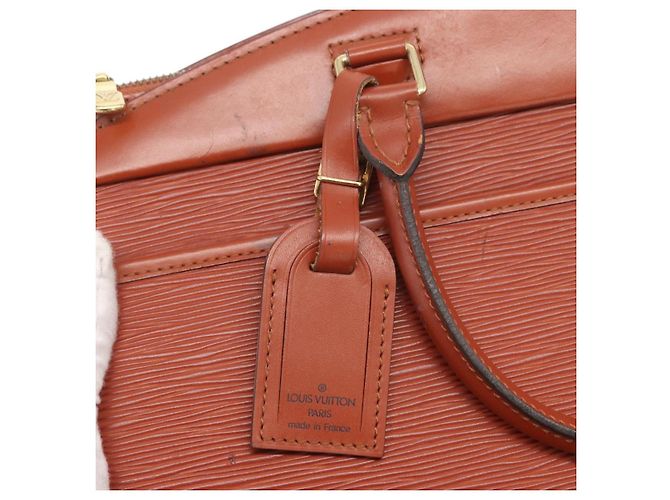 LOUIS VUITTON Borsa a Mano Epi Riviera Marrone M48183 LV Auth ep13237 - vista 19