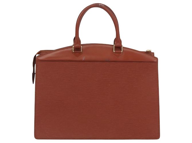 LOUIS VUITTON Borsa a Mano Epi Riviera Marrone M48183 LV Auth ep13237 - vista 2