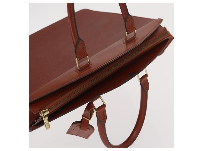 LOUIS VUITTON Borsa a Mano Epi Riviera Marrone M48183 LV Auth ep13237 - vista 6