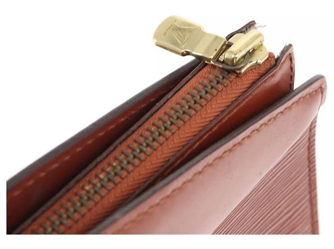 LOUIS VUITTON Borsa a Mano Epi Riviera Marrone M48183 LV Auth ep13237 - vista 9