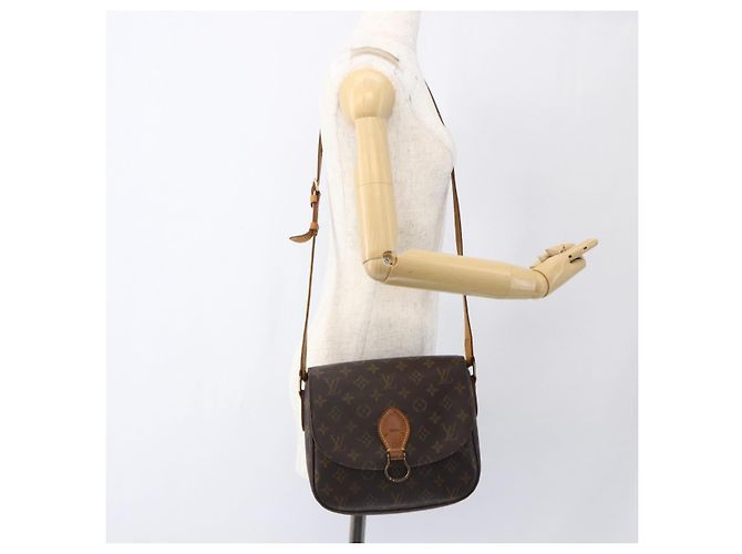 LOUIS VUITTON Borsa a Spalla Monogram Saint Cloud GM M51242 LV Auth bs33157 Monogramma - vista 26