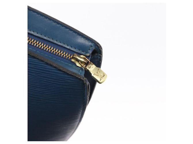 LOUIS VUITTON Borsa a Spalla Epi Saint Jacques Blu M52275 LV Auth ka2040 - vista 10