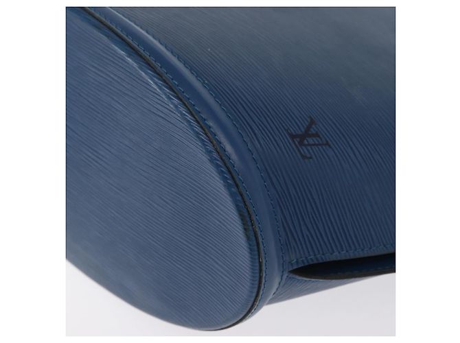 LOUIS VUITTON Borsa a Spalla Epi Saint Jacques Blu M52275 LV Auth ka2040 - vista 14