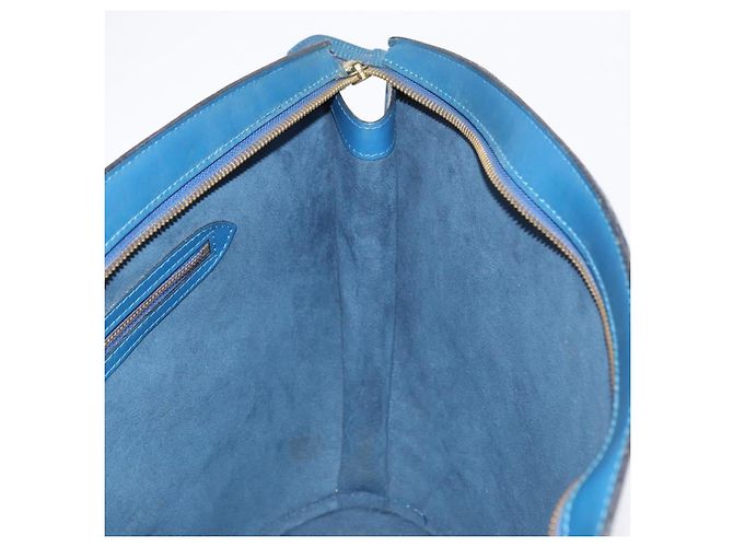 LOUIS VUITTON Borsa a Spalla Epi Saint Jacques Blu M52275 LV Auth ka2040 - vista 18