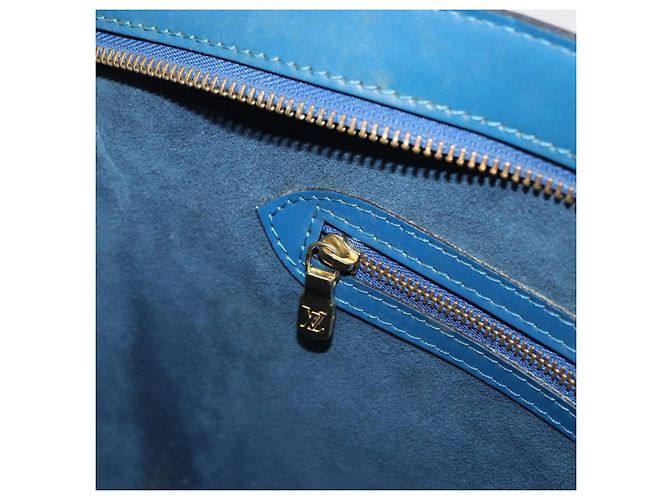 LOUIS VUITTON Borsa a Spalla Epi Saint Jacques Blu M52275 LV Auth ka2040 - vista 20